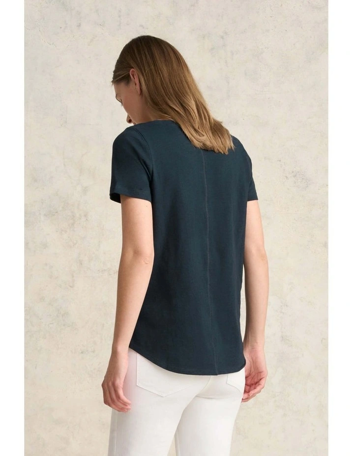 Organic Cotton T-Shirt - Ink image 5