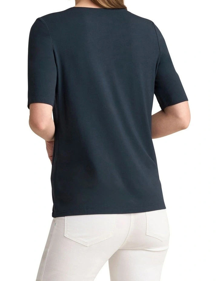 V-Neck Tee - Ink image 2