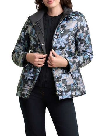 Indigo Chintz Print colour