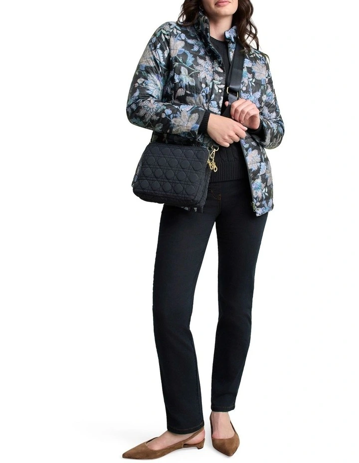 Reversible Puffer Jacket - Floral Chintz Print image 3