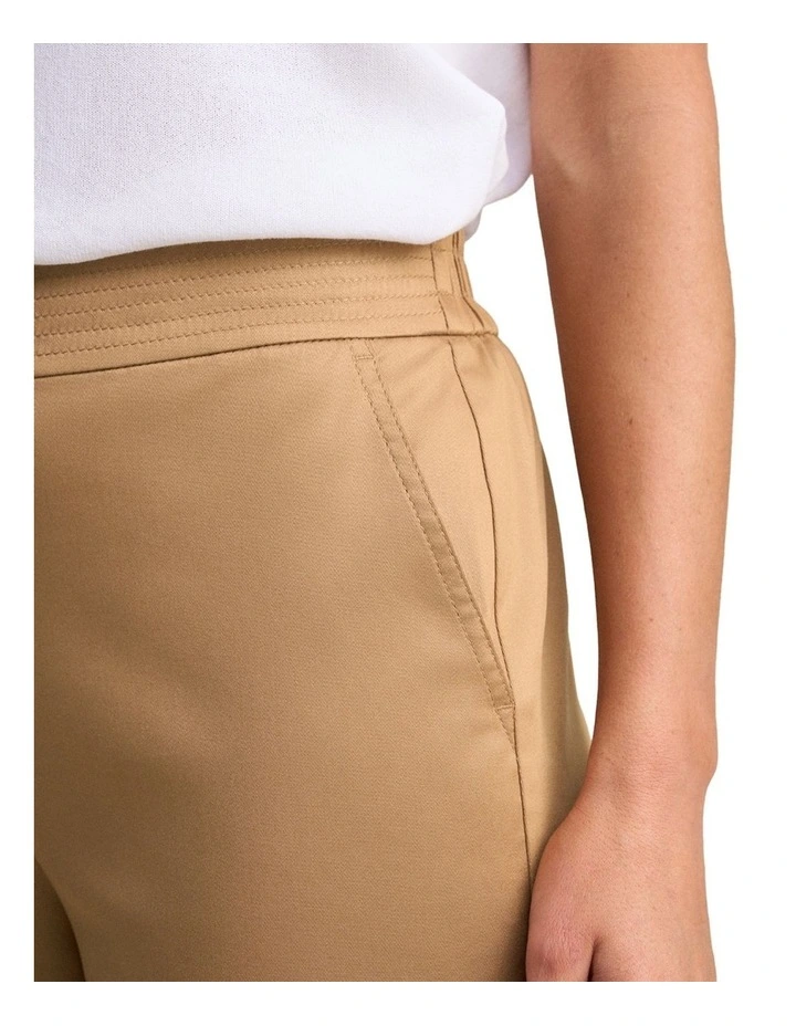 Wide Leg Pant - Tan image 3