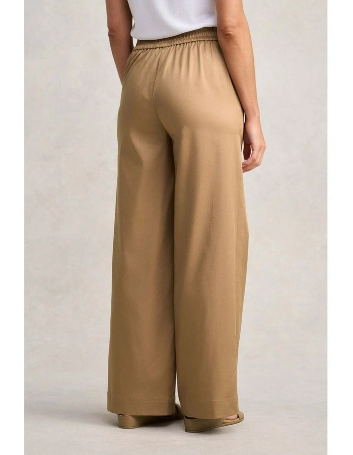 Wide Leg Pant - Tan image 5