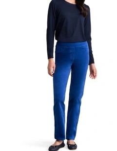 Bengajean(R) Velvet Straight Leg - Prussian Blue