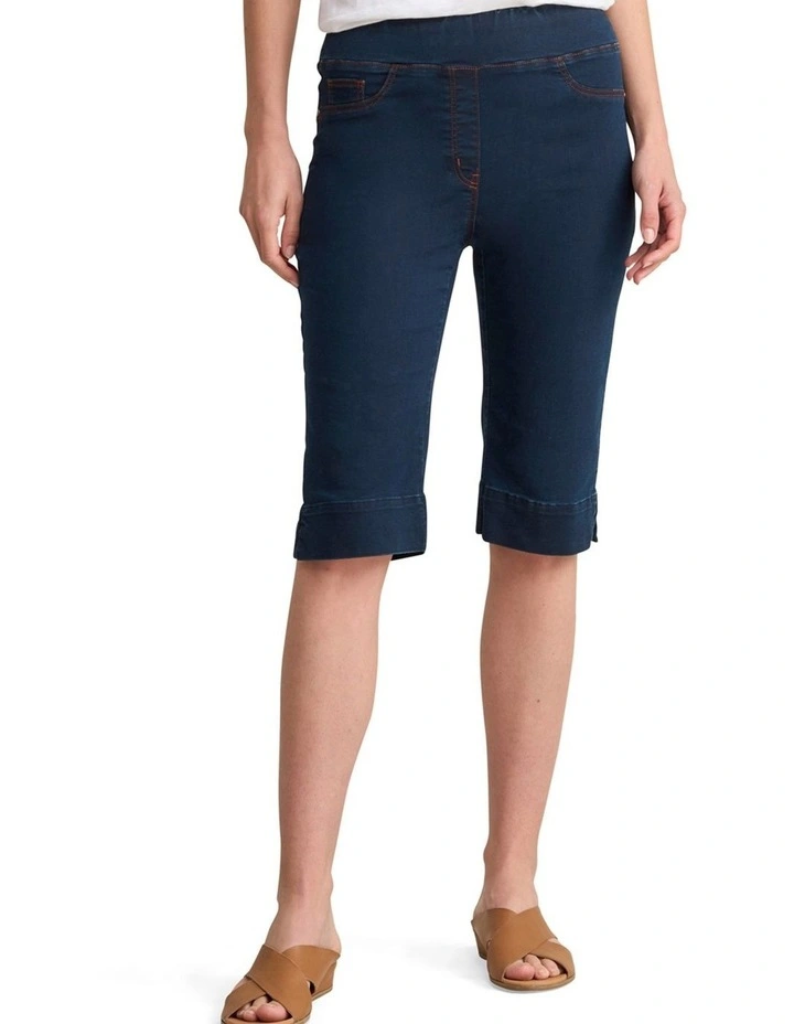 Bengajean(R) Good Earth Cotton(R) Short - Clean Denim Blue image 1