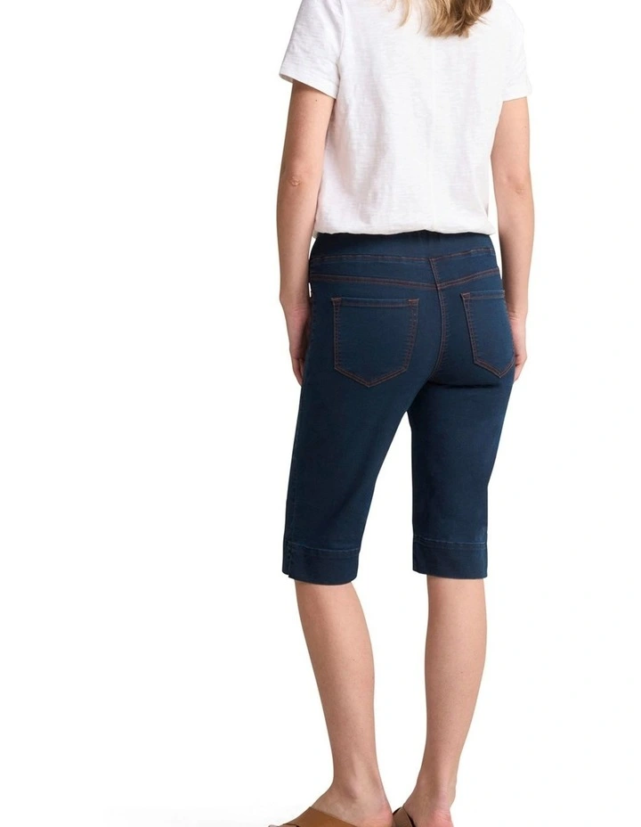 Bengajean(R) Good Earth Cotton(R) Short - Clean Denim Blue image 2