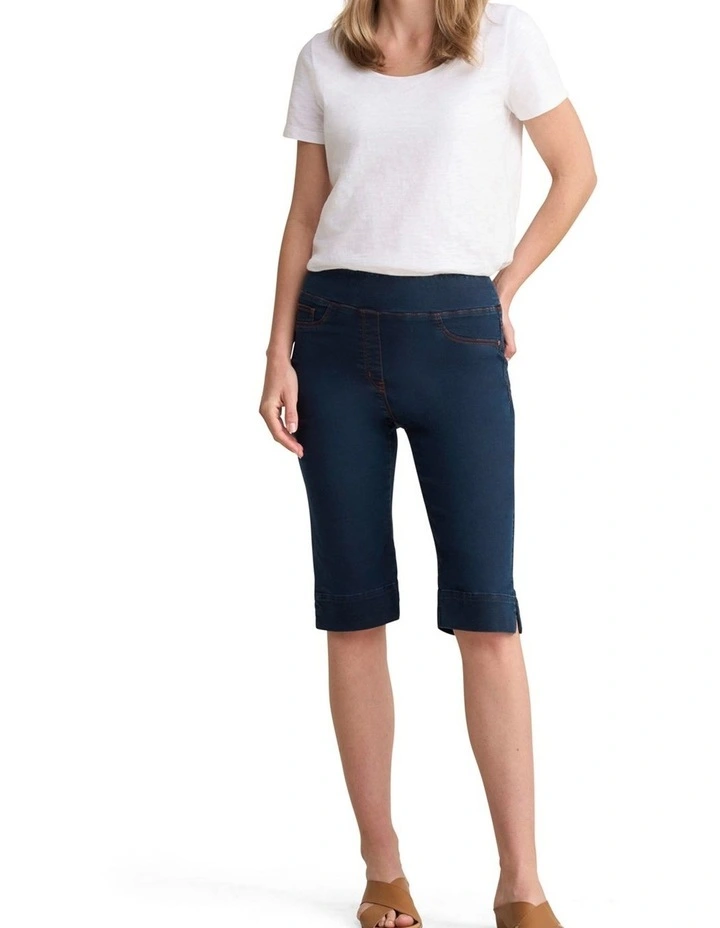 Bengajean(R) Good Earth Cotton(R) Short - Clean Denim Blue image 3