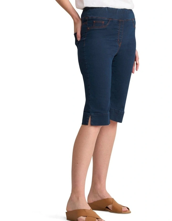 Bengajean(R) Good Earth Cotton(R) Short - Clean Denim Blue image 4