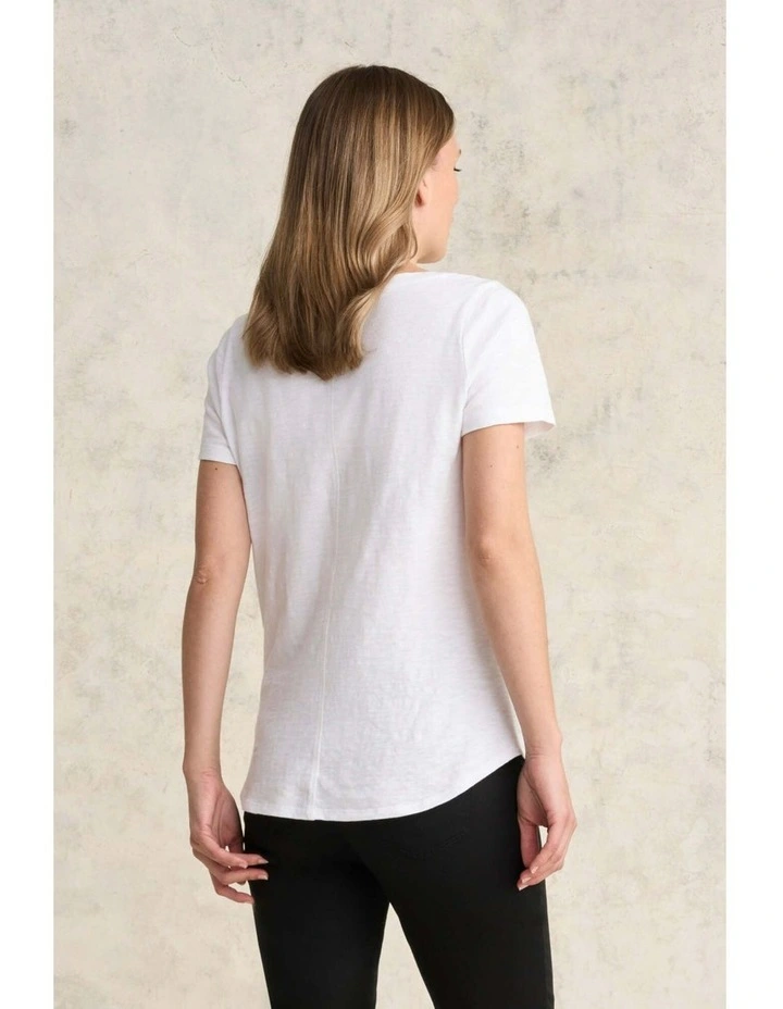 Organic Cotton T-Shirt - White image 5