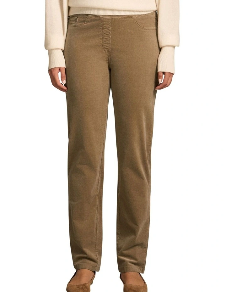 Bengajean(R) Cord Straight Leg - Biscotti image 1