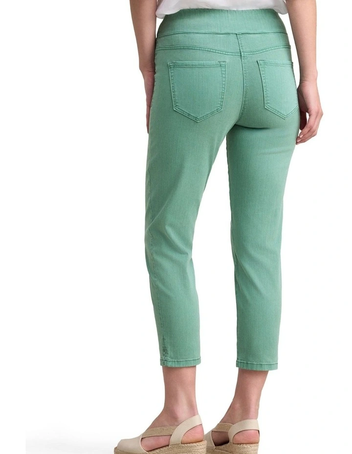 Bengajean(R) 3/4 Slim Leg - Basil image 2