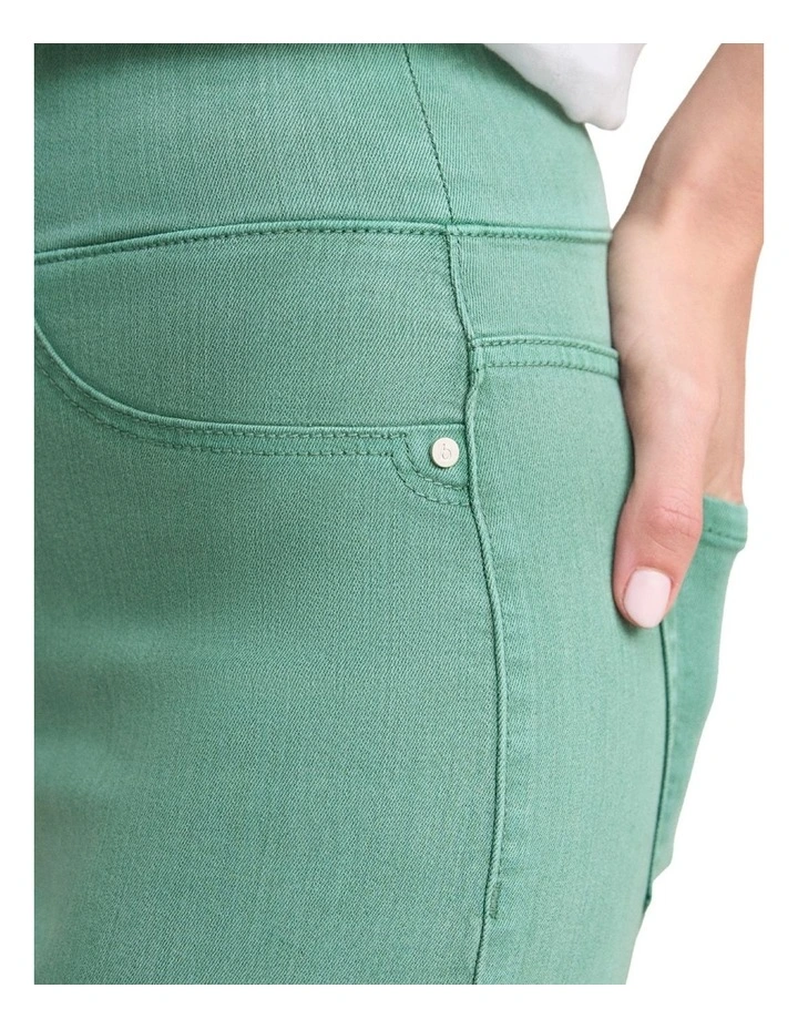 Bengajean(R) 3/4 Slim Leg - Basil image 3