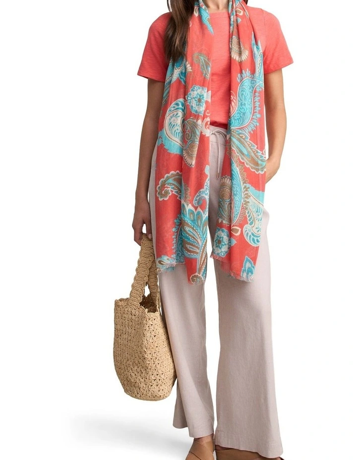 Boat Neck T-Shirt - Melon image 3