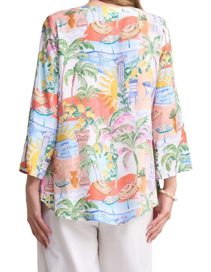 Swing Hem Tunic - Resort Print image 2