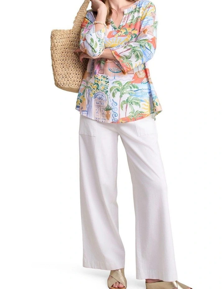 Swing Hem Tunic - Resort Print image 4