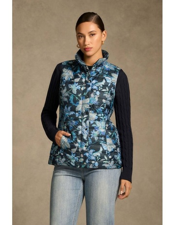 Indigo Chintz Print colour
