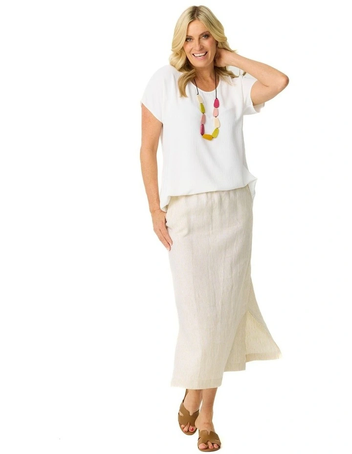 Believe Pull On Side Splits Skirt image 4