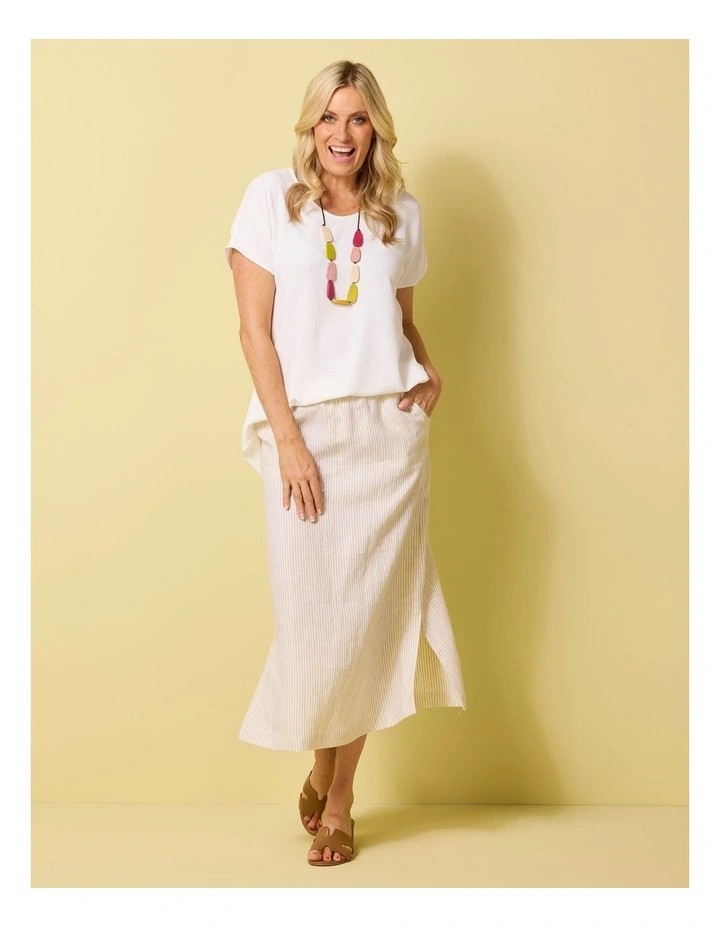 Believe Pull On Side Splits Skirt image 5