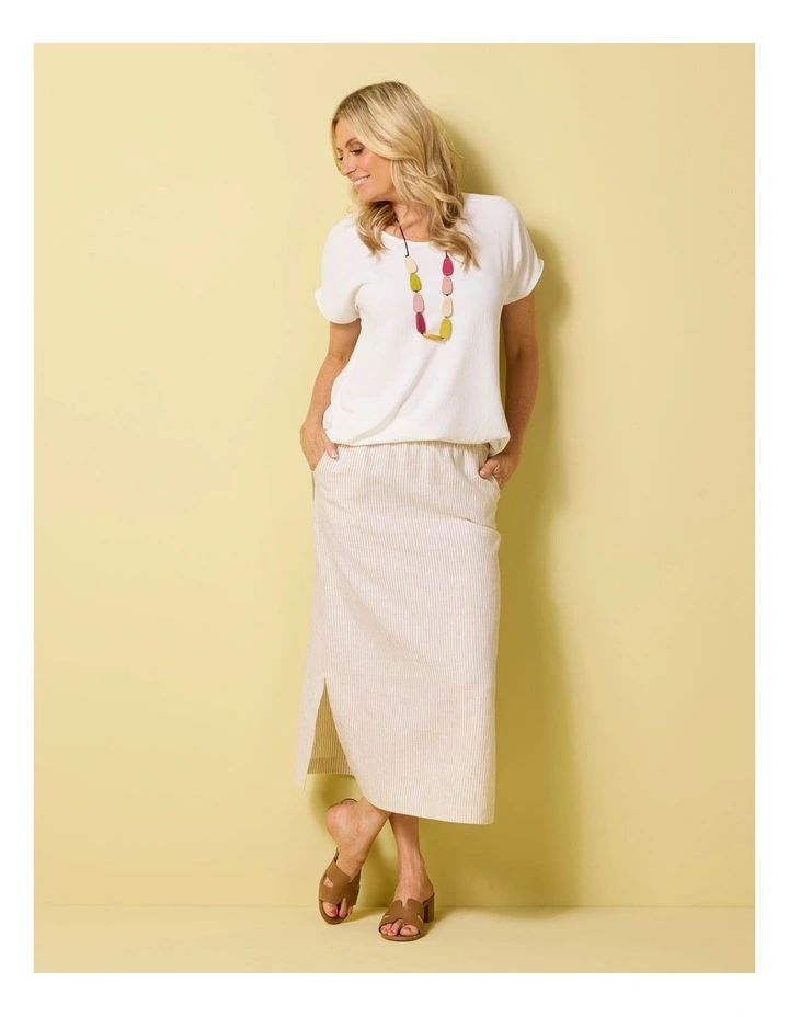 Believe Pull On Side Splits Skirt image 6
