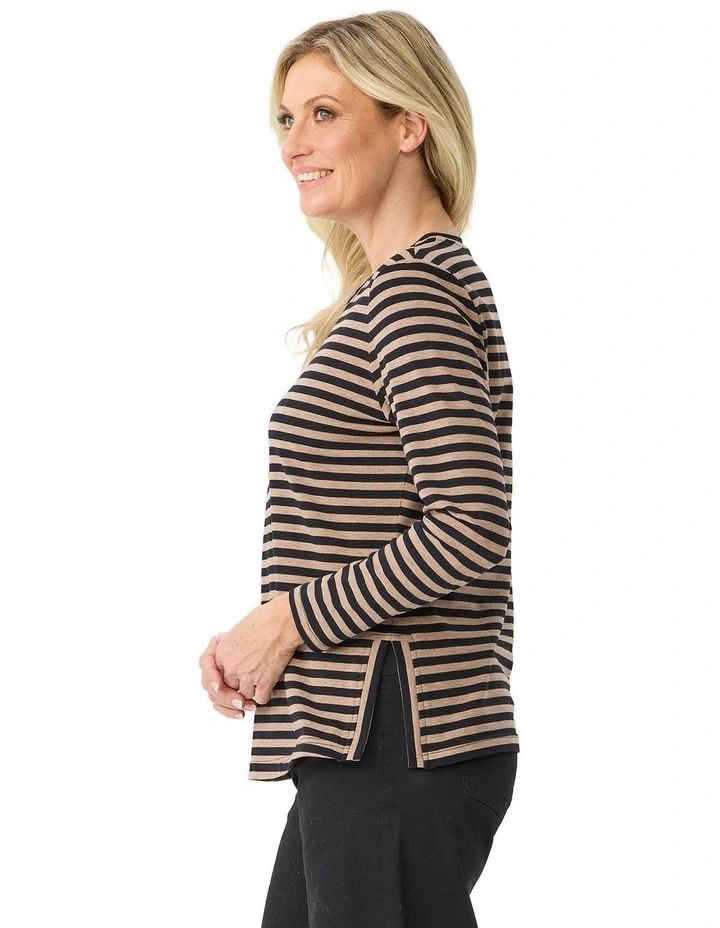 Caz Stripe Top image 3