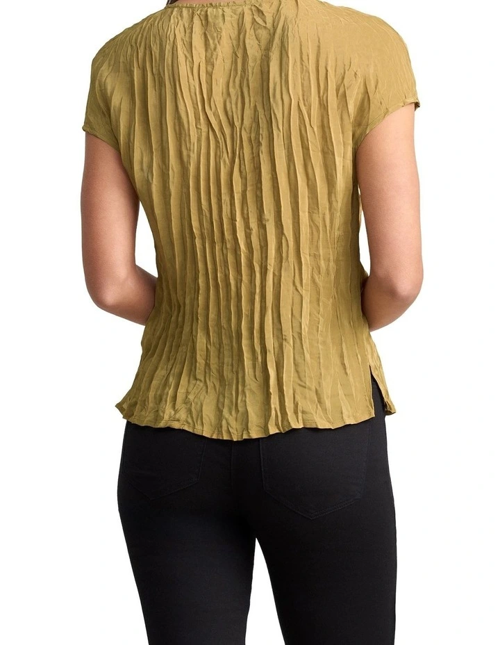 Crushed Shell Top in Bronze image 2