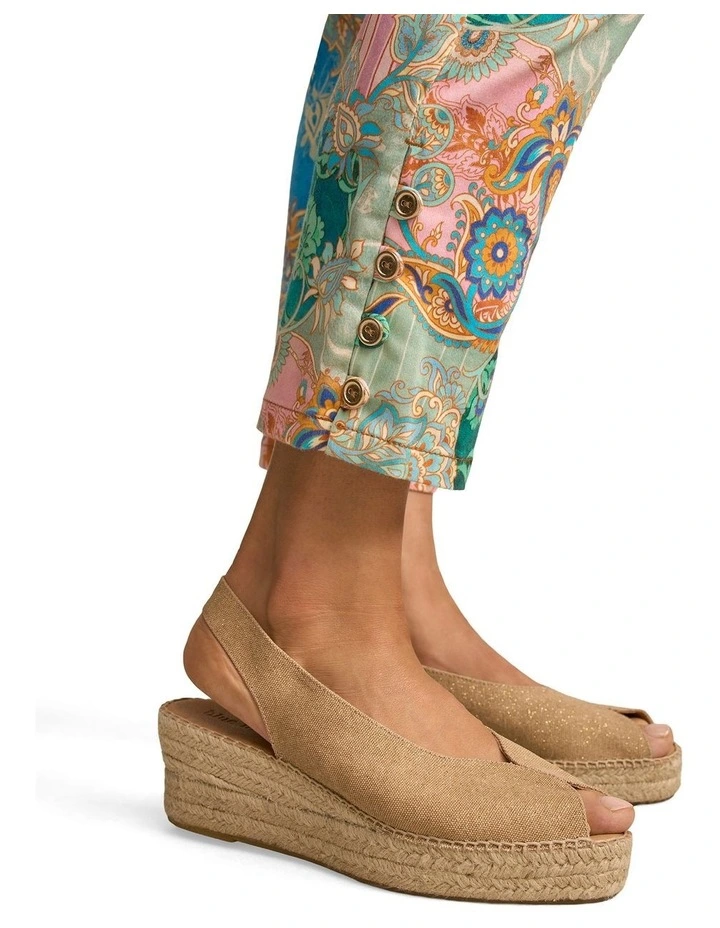 Bengajean(R) - 7/8 Straight Leg in Paisley Medley image 6
