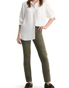 Bengajean(R) Straight Leg in Dark Olive