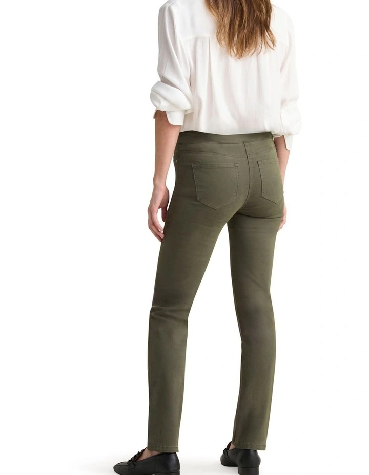 Bengajean(R) Straight Leg in Dark Olive image 2
