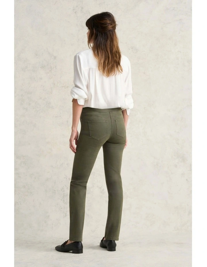 Bengajean(R) Straight Leg in Dark Olive image 5