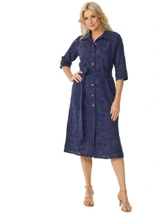 Gracia Beaded Button Thru Dress