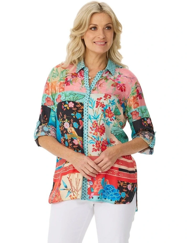 Dandy Relaxed 3/4 Sleeve Shirt image 1