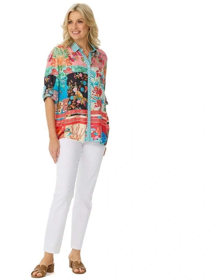 Dandy Relaxed 3/4 Sleeve Shirt image 4