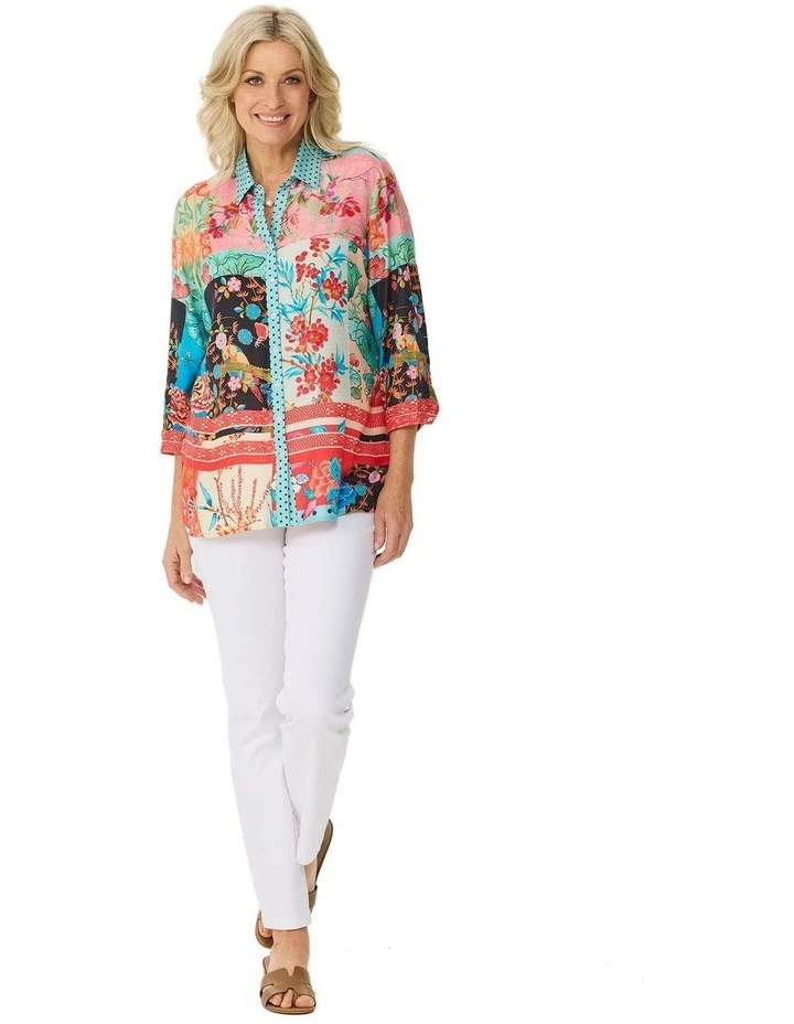 Dandy Relaxed 3/4 Sleeve Shirt image 5