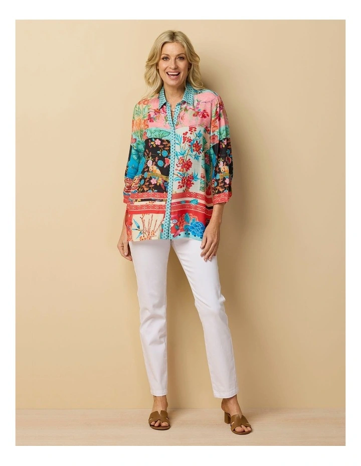 Dandy Relaxed 3/4 Sleeve Shirt image 6
