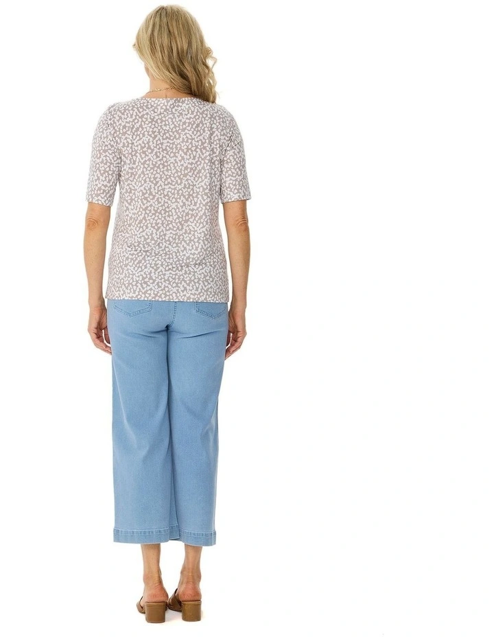 Forte Elbow Sleeve Boat Nk Tee image 2