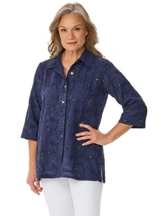 Gracia 3/4 Sleeve Shirt