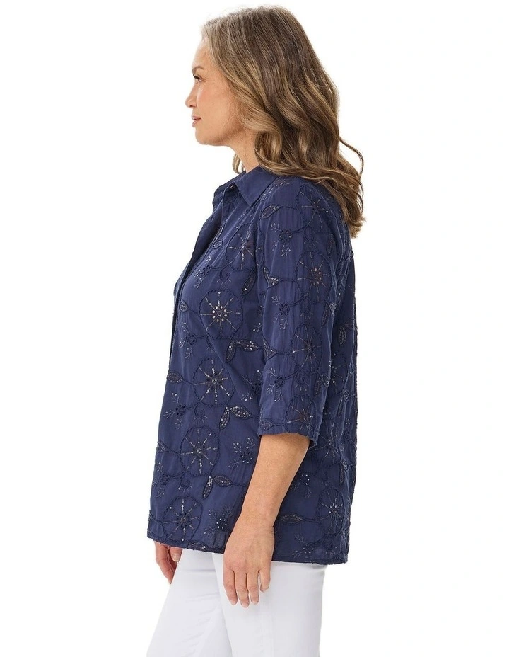 Gracia 3/4 Sleeve Shirt image 3