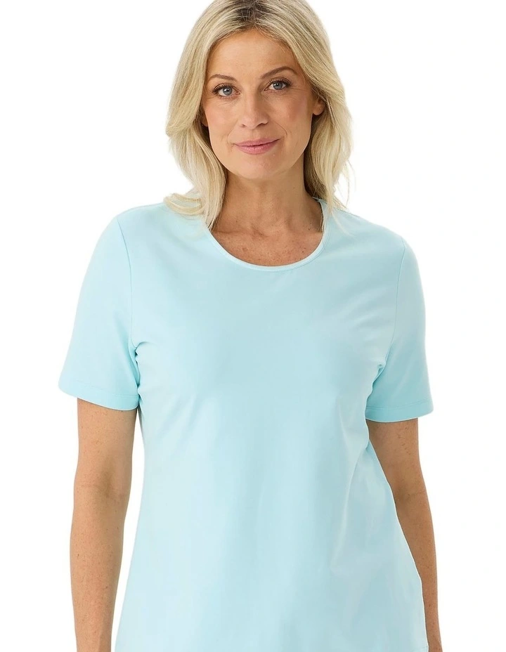 Everyday Ribbon Trim Short Sleeve Tee image 5