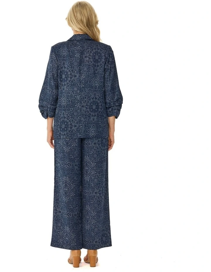 Tory Zip Front Wide Leg Pant image 2