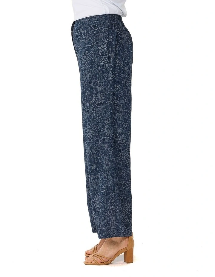 Tory Zip Front Wide Leg Pant image 3