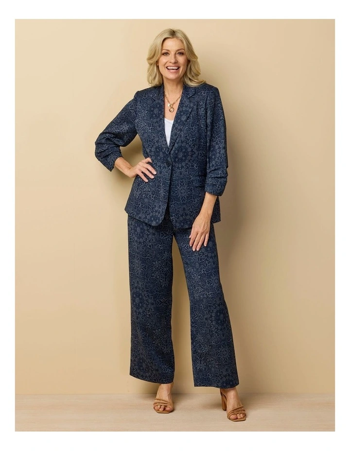 Tory Zip Front Wide Leg Pant image 6