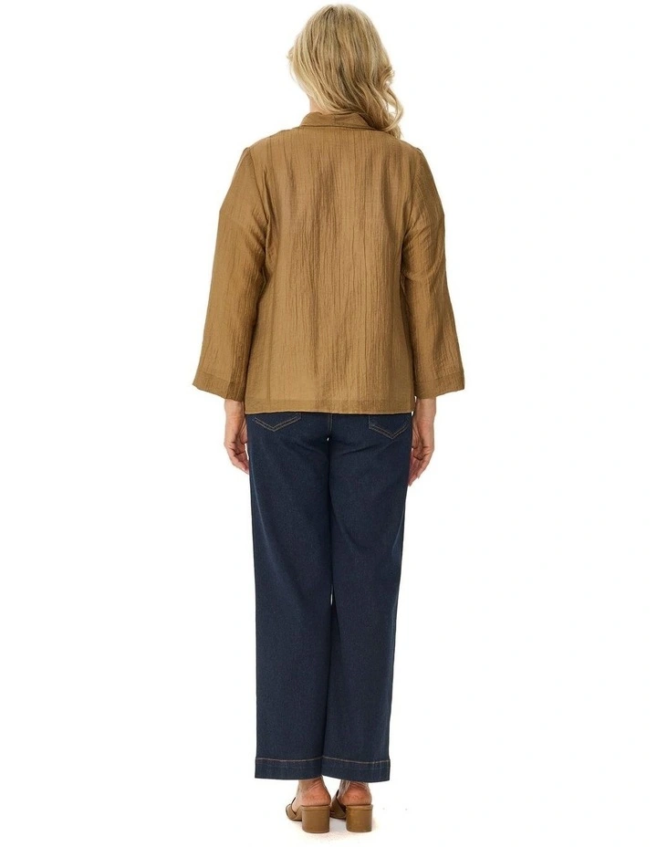 Casino 3/4 Sleeve Waterfall Jacket image 2