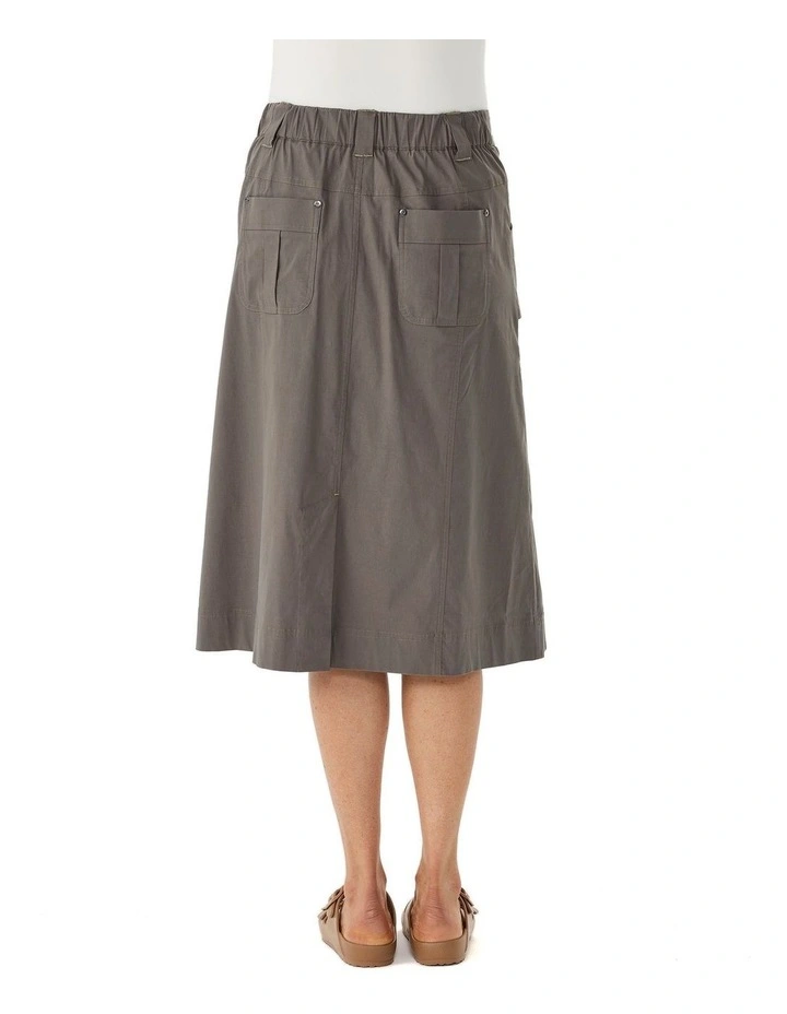 Vibe Stretch Long A-line Skirt image 2