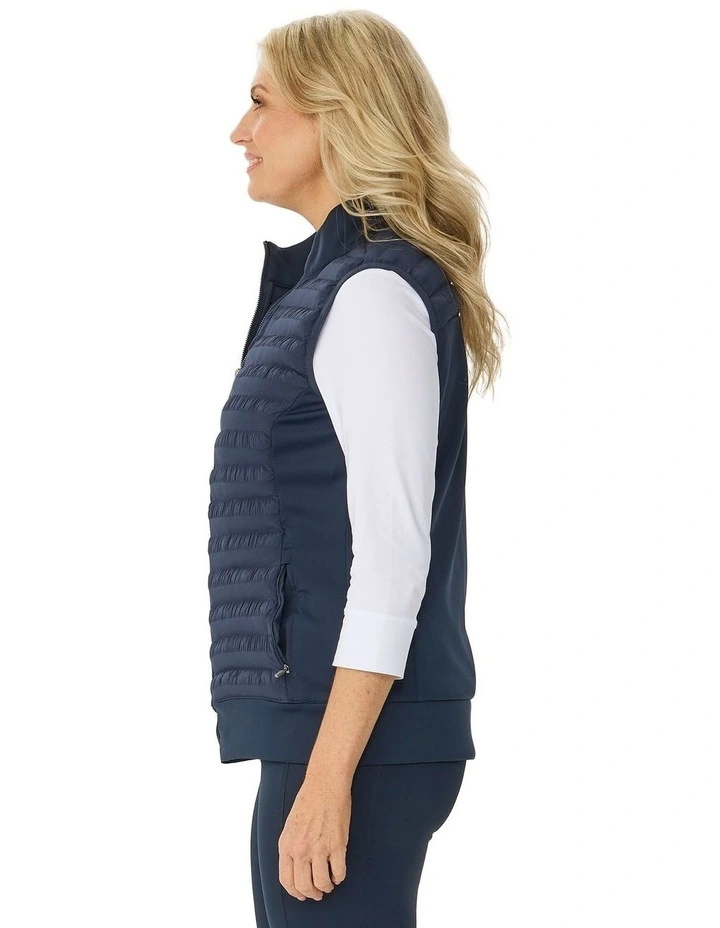 Hybrid Quilted Zip Vest image 3