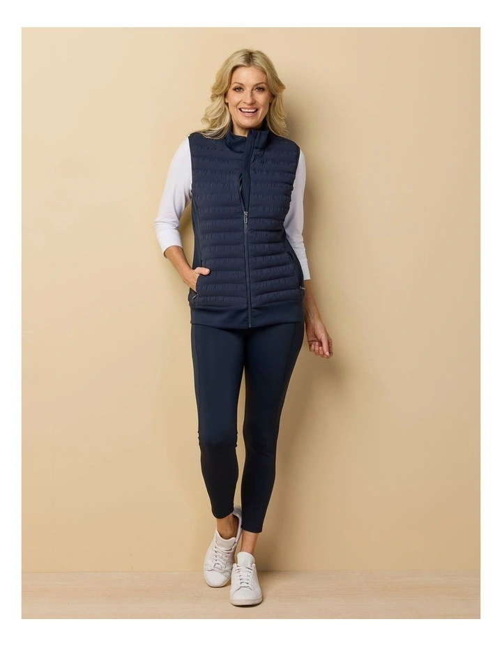 Hybrid Quilted Zip Vest image 6