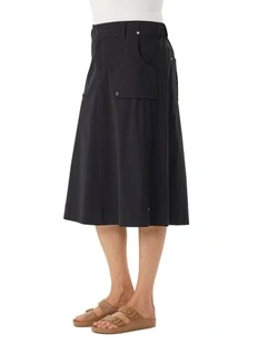 Vibe Stretch Long A-line Skirt