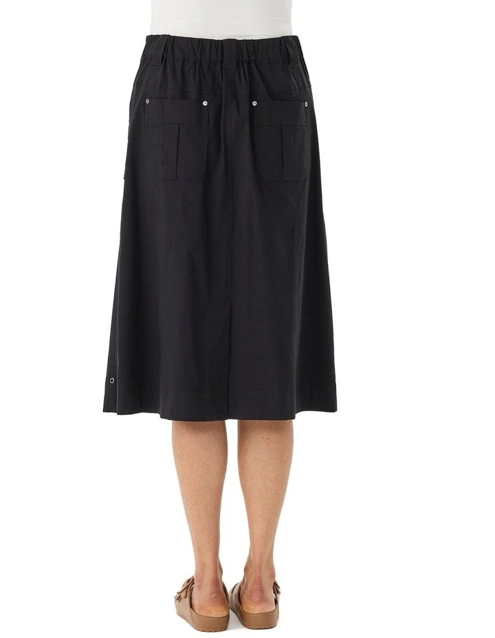 Vibe Stretch Long A-line Skirt image 2
