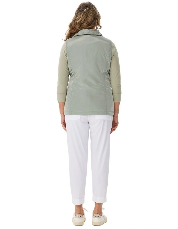 Lakeshore Zip Up Ruched Vest image 2
