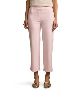 Bengajean(R) 7/8 Wide Leg in Soft Peony