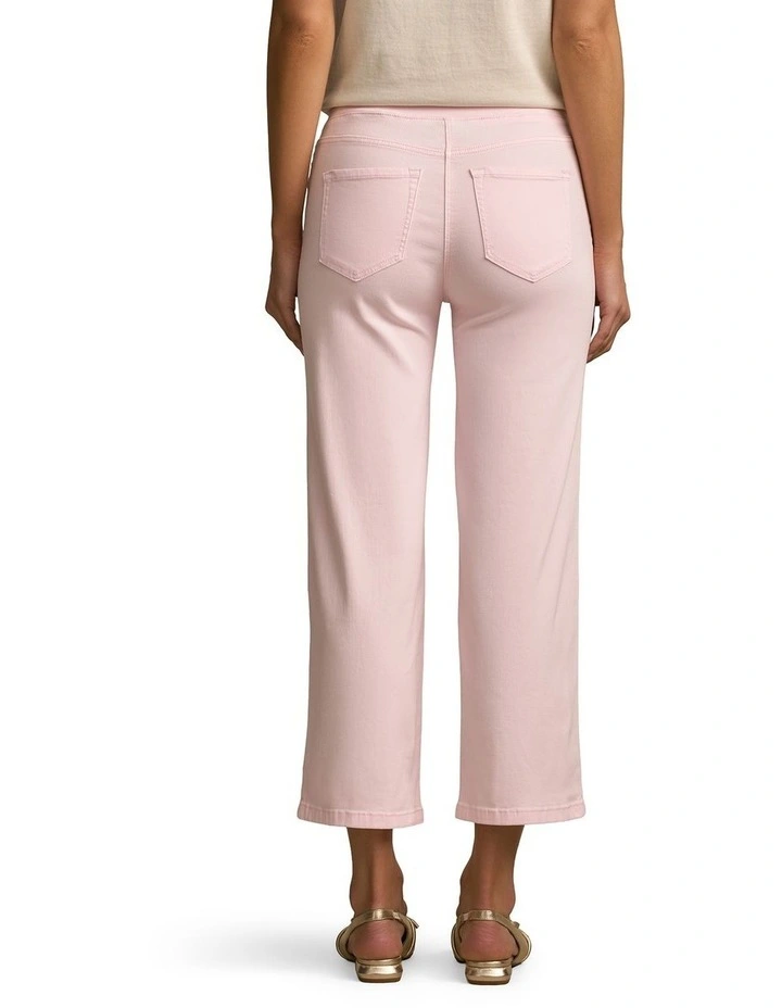 Bengajean(R) 7/8 Wide Leg in Soft Peony image 2