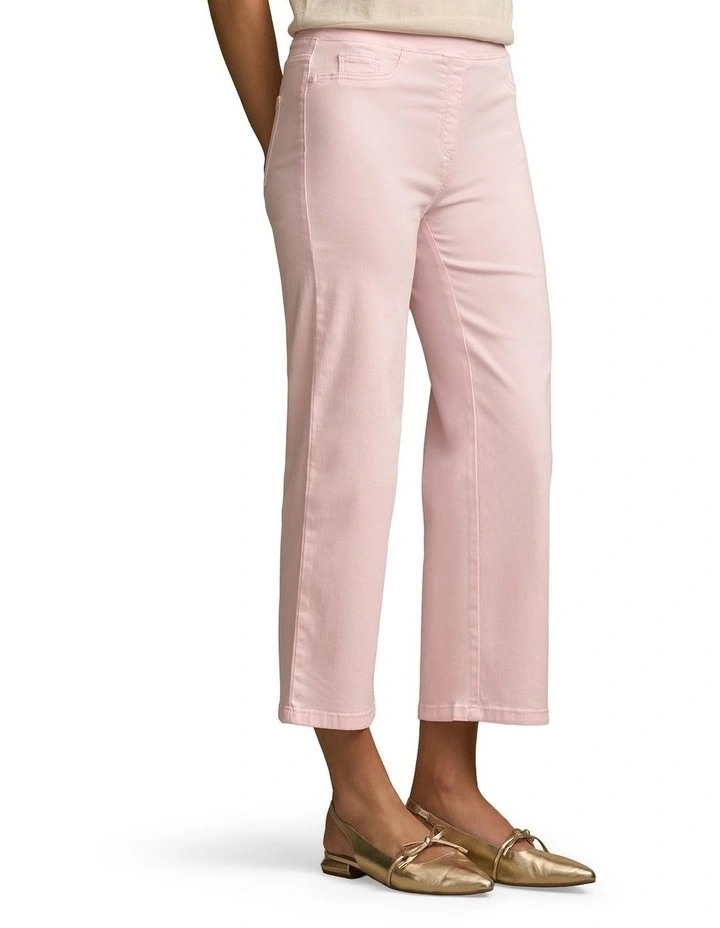 Bengajean(R) 7/8 Wide Leg in Soft Peony image 3